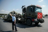Des véhicules militaires quittent Istanbul conformément à une décision des autorités de délocaliser une partie des garnisons en dehors des métropoles, le 22 août 2016