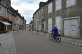 Des entreprises fermées à Varzy, dans la Nièvre, le 4 avril 2017
