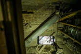 Une roquette tombée dans une maison de la localité ukrainienne de Siversk, dans la région de Donetsk, le 7 septembre 2022.