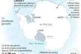 La fonte de l'Antarctique augmente le niveau des mers