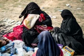 Dorothee Maquere, épouse du jihadiste français Jean-Michel Clain, dans la province de Deir Ezzor (Syrie), le 5 mars 2019