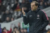 L'entraîneur du PSG Thomas Tuchel lors du déplacement à Toulouse le 31 mars 2019