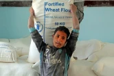Une aide humanitaire fournie par le Programme alimentaire mondial (PAM) à Sanaa le 1er juin 2021.