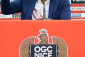 L'entraîneur de Nice, Patrick Vieira, en conférence de presse, au stade Allianz Riviera, le 15 juin 2020