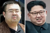 Kim Jong-Nam (G), le 4 mai 2001, et Kim Jong-Un (D), le 10 mai 2016