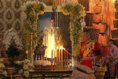 Photo de la Royauté thaïlandaise des funérailles du roi le 26 octobre 2017 à Bangkok