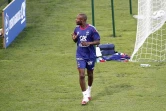 Mercredi 2 juin 2010 - Entraînement de l'équipe de France de football au stade Michel Volnay de Saint-Pierre