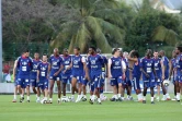 Mercredi 2 juin 2010 - Entraînement de l'équipe de France de football au stade Michel Volnay de Saint-Pierre