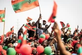 Des partisans de l'Unita lors d'un rassemblement, le 22 août 2022 à Luanda, en Angola