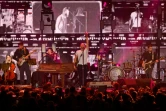 Le groupe Coldplay en concert à Inglewood, le 18 janvier 2020 en Californie