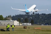 Le Boeing MAX 737-10 décolle pour son vol inaugural de l'aéroport de Renton, dans l'Etat de Washington, le 18 juin 2021