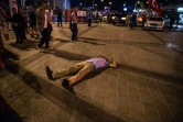 Un homme blessé gît au sol près de la place Taksim, le 16 juillet 2016