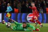 Le gardien du PSG Gianluigi Donnarumma encaisse un but d'Harvey Elliott, en huitième de finale aller de la Ligue des champions, le 5 mars 2025 au Parc des Princes