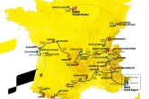 Parcours du Tour de France 2020 présenté officiellement à Paris, le 15 octobre 2020