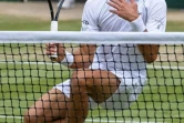 Le Serbe Novak Djokovic face au Canadien Denis Shapovalov en demi-finale de Wimbledon, le 9 juillet 2021