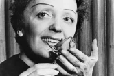 Edith Piaf, le 1er janvier 1950 à Paris