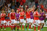 L'équipe de Suisse reste sur une victoire étriquée contre l'Islande à l'Euro, le 22 juillet 2017 à Doetinchem