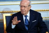 Le président tunisien Beji Caid Essebsi, le 12 janvier 2016 à Tunis