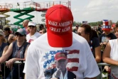 Un partisan de Donald Trump assiste à son premier meeting de campagne, le 26 juin 2021 à Wellington, dans l'Ohio