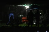 "Enterrement express" de morts du Covid-19 dans un cimetière à Managua, le 8 juin 2020