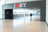A l'aéroport John Kennedy de New York, le 13 mai 2020