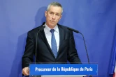 Le procureur Francois Molins lors d'une conférence de presse le 19 mars 2016 à Paris