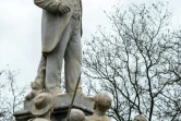 La statue de Jean Jaurès le 3 février 2017 à  Carmaux