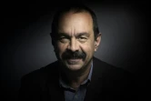 Le secrétaire général de la CGT Philippe Martinez pose le 22 avril 2015 à Paris