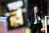 Jean-René Bouscatel, alors président du Stade Toulousain, avant le match de Top 14 à Montpellier, le 19 février 2017