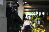 Des policiers du Raid lors d'un exercice d'entraînement le 31 mai 2016 au Stade de France à Saint-Denis