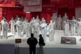 Une exposition consacrée à la lutte de la Chine contre le Covid-19, le 15 janvier 2021 à Wuhan
