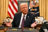 "Quelle sensation formidable!" Trump retrouve la Maison Blanche