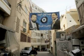Affiche électorale pour le scrutin législatif du 6 mai au Liban, dans une rue de Beyrouth, le 3 avril 2018