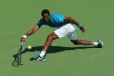 Gaël Monfils face au Chypriote Marcos Baghdatis en 8e de finale de l'US Open, le 4 septembre 2016 à New York