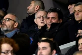 Le président de l'OL Jean-Michel Aulas lors d'un match à Toulouse, le 20 décembre 2017 au Stadium