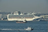 Le navire Diamond Princess ancré au port de Yokohama, le 13 février 2020