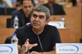 Vishal Sikka, patron du géant indien des services informatiques Infosys, lors d'une conférence à Bangalore, le 15 juillet 2016
