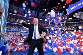 Le gouverneur du Minnesota et colistier de Kamala Harris, Tim Walz, à la convention démocrate à Chicago, le 22 août 2024