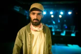 Anas Maghrebi, leader du groupe de rock syrien Khebez Dawle, avant un concert à Zagreb, le 23 septembre 2015