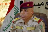 Le chef de la sécurité, le général Mohamed Jassem al-Zobeidi, lors d'une interview avec l'AFP, le 16février 2022 à Amarah, en Irak