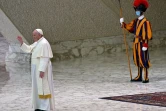 Le pape François au Vatican le 21 octobre 2020