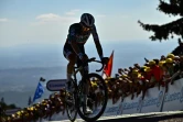 Le cycliste allemand Lennard Kamna lors de la 7e étape du Tour de France le 8 juillet 2022 à la Super Planche des belles filles