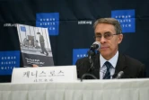 Le directeur de l'ONG Human Rights Watch, Kenneth Roth, présente son enquête à Séoul en Corée du Sud, le 1er novembre 2018