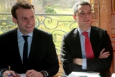 Emmanuel Macron et Alexis Kohler en mars 2016

