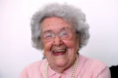 La doyenne des Français Honorine Rondello, 113 ans, le 7 septembre 2016 dans sa maison de retraite à Saint-Maximin-la-Sainte-Baume