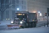 Un chasse-neige le 22 janvier 2016 dans une rue de Wahington