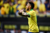 Neymar lors du match amical contre le Qatar, le 5 juin 2019 à Brasilia