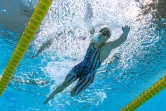 L'Américaine Kathleen Ledecky lancée vers sa victoire sur 1500 m nage libre à Tokyo, le 28 juillet 2021 