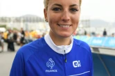 La cycliste française Pauline Ferrand-Prévot après la course sur route aux JO de Rio, le 7 août 2016 