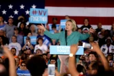 La candidate démocrate Hillary Clinton s'adresse à ses partisans, lors d'une réunion de campagne, à  Las Vegas, le 4 août 2016